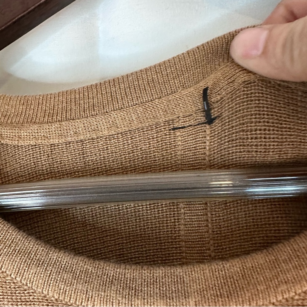 LULULEMON Men’s Size XL Sweater Crew Neck Merino Wool Alpine Live In Practice - Picture 11 of 16